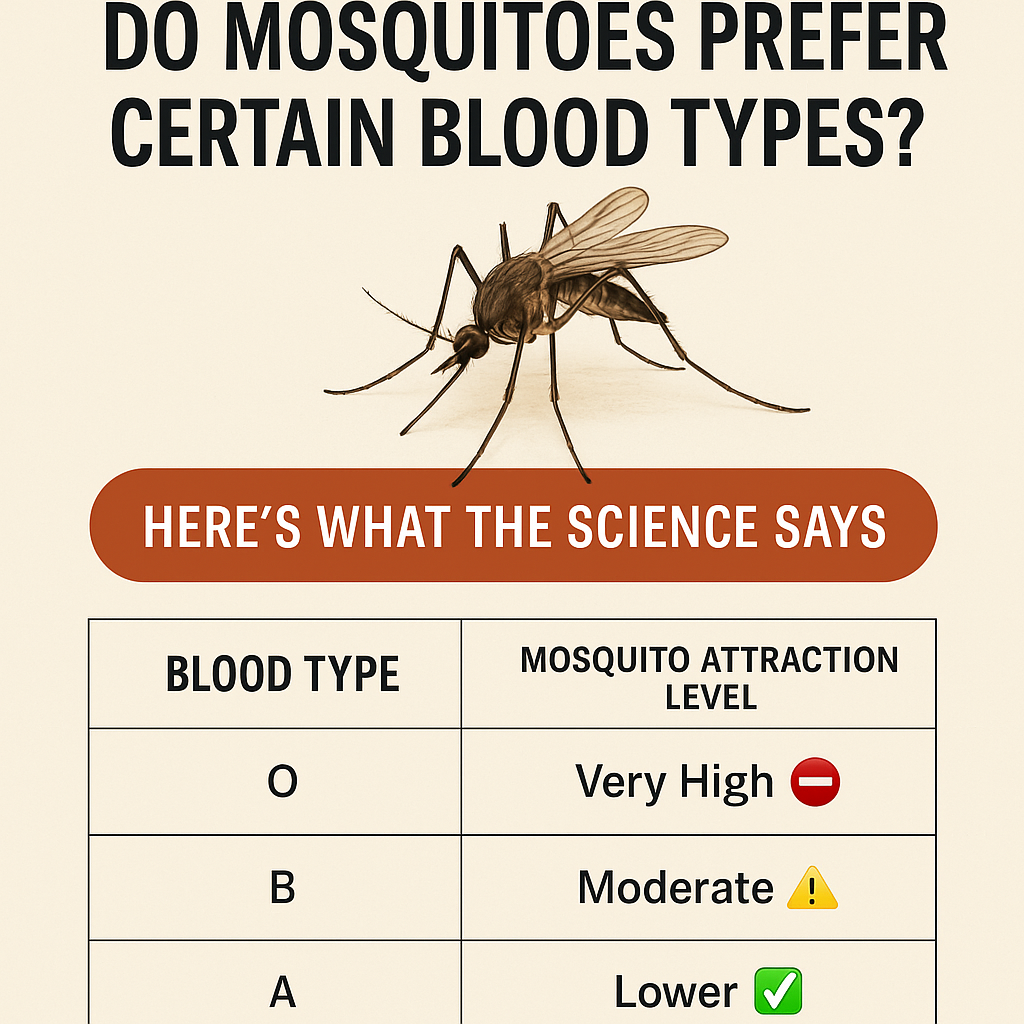 Do Mosquitoes Prefer Certain Blood Types? Here’s What the Science Says